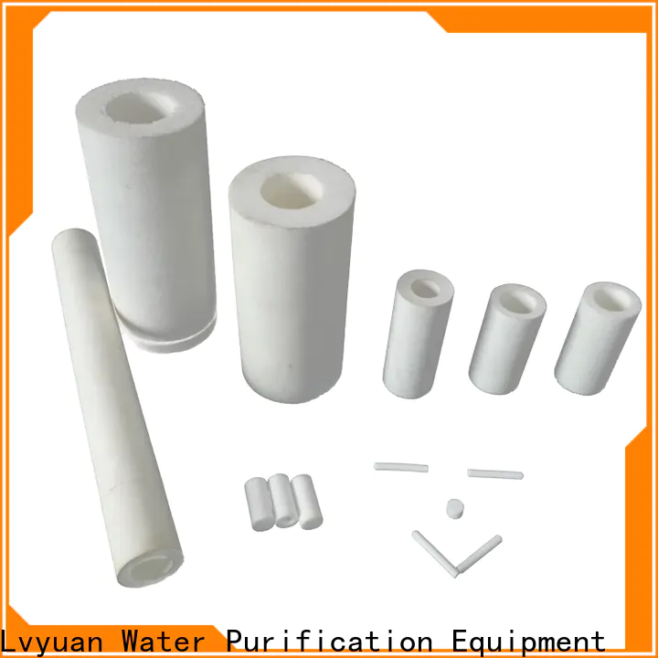 Lvyuan activated carbon sintered stainless steel filter supplier for sea water desalination