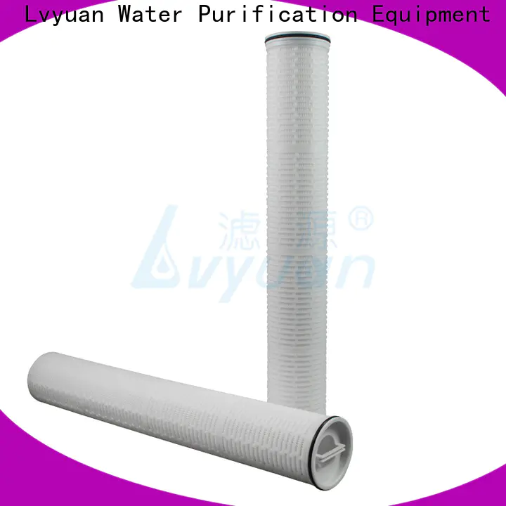 Lvyuan high flow filter supplier for sea water desalination