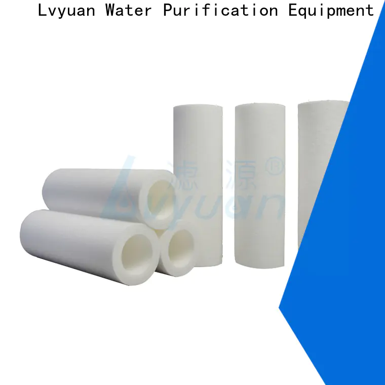 Lvyuan pp melt blown filter cartridge manufacturer for industry