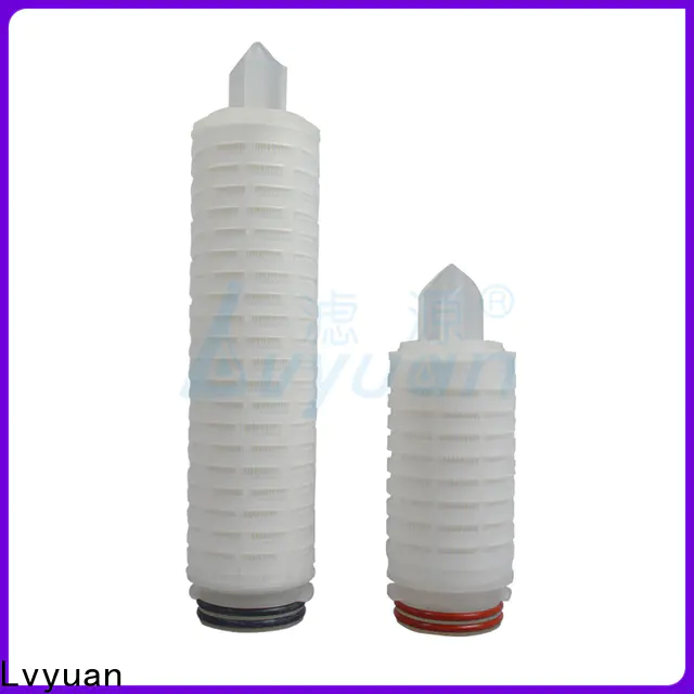 Lvyuan pleated filter with stainless steel for sea water desalination