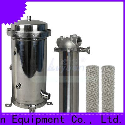 titanium ss filter housing manufacturers with fin end cap for sea water desalination