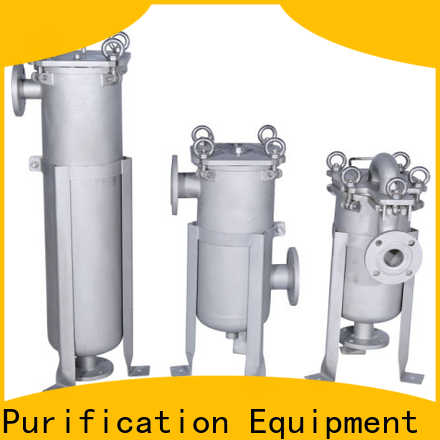 professional ss filter housing with fin end cap for industry