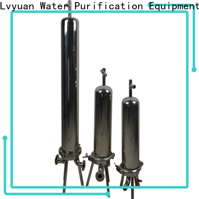 Lvyuan Edelstahl-Filtergehäusestange für die Meerwasseraufbereitung