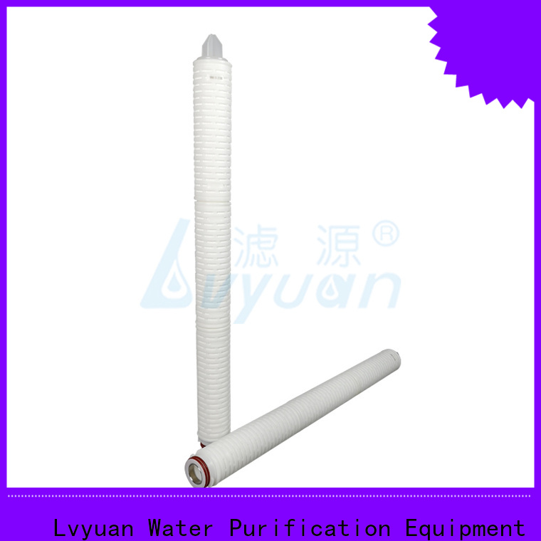 Lvyuan pleated filter element with stainless steel for industry