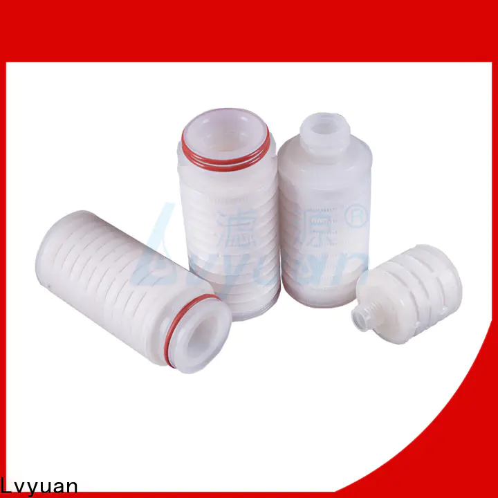 Lvyuan ptfe pleated water filters manufacturer for diagnostics