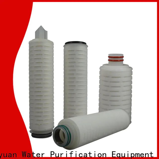 Lvyuan nylon pleated water filter cartridge replacement for liquids sterile filtration