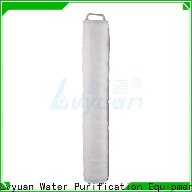 Lvyuan high flow water filter cartridge manufacturer for sea water desalination