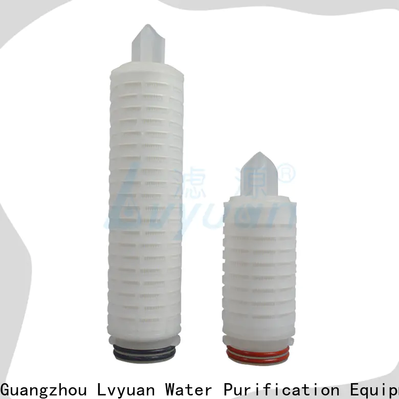 Lvyuan pleated filter cartridge supplier for industry
