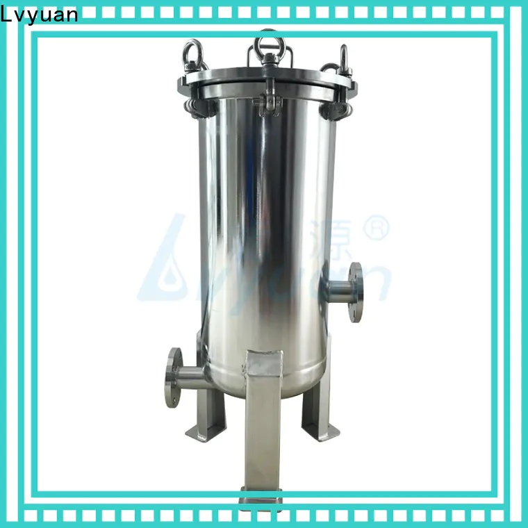 best stainless steel cartridge filter housing with core for food and beverage