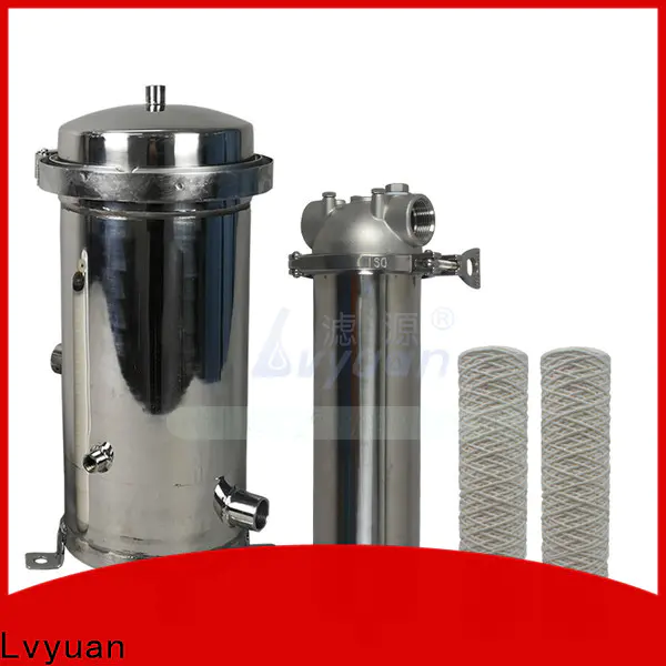 Lvyuan stainless steel water filter cartridge manufacturer for industry
