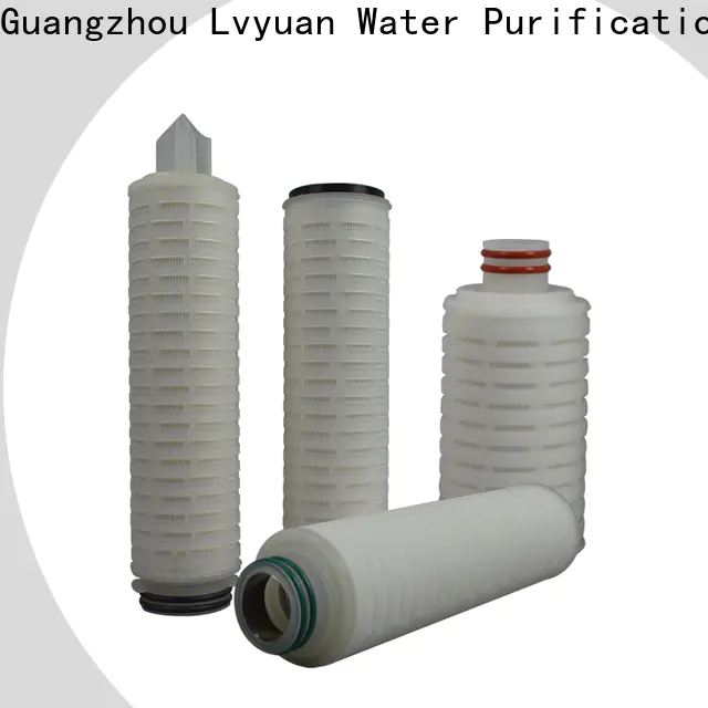 Lvyuan water pleated filter cartridge manufacturer for diagnostics