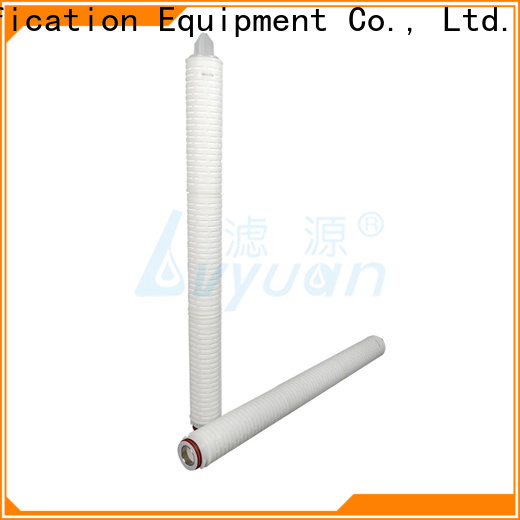 Lvyuan pleated filter element with stainless steel for food and beverage