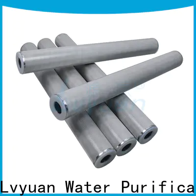 Lvyuan sintered filter cartridge manufacturer for sea water desalination