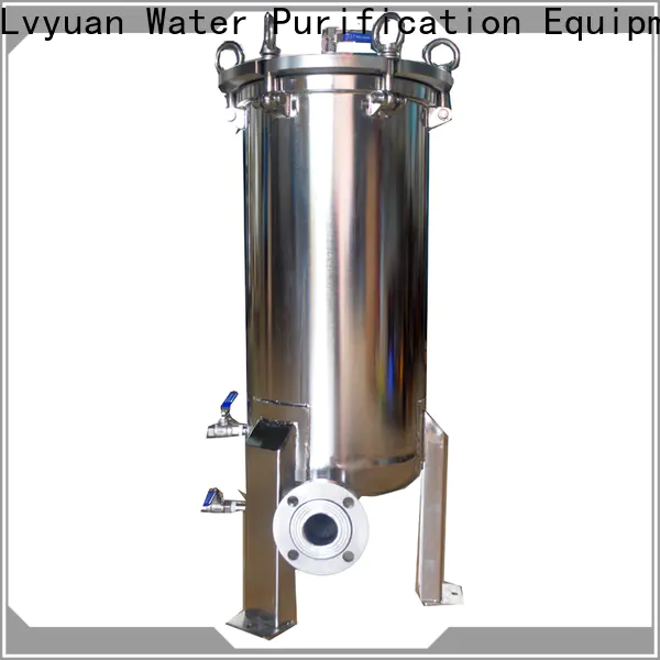 Lvyuan stainless steel water filter housing with core for sea water desalination