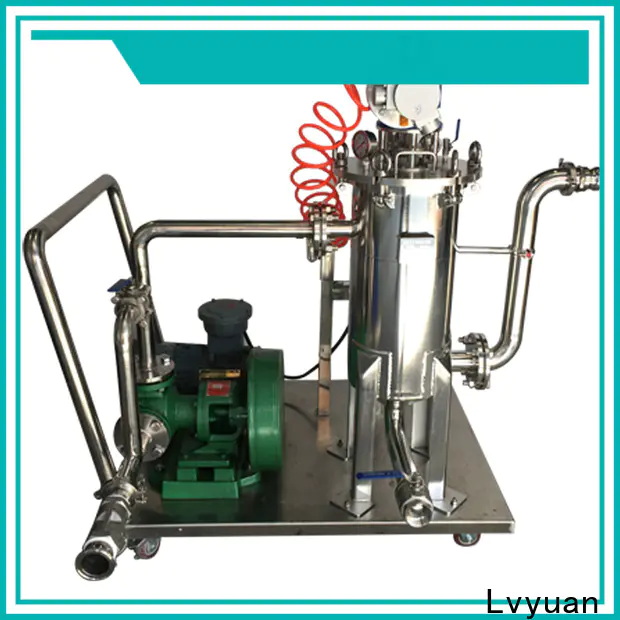 Lvyuan ss cartridge filter housing rod for sea water desalination