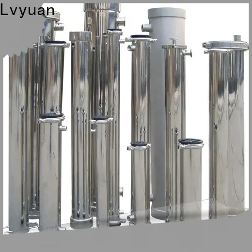 porous stainless water filter housing rod for industry