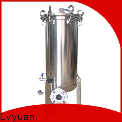 Lvyuan professional stainless steel water filter housing with core for sea water desalination