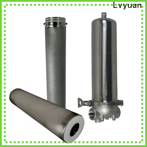 Lvyuan best ss cartridge filter housing manufacturer for industry