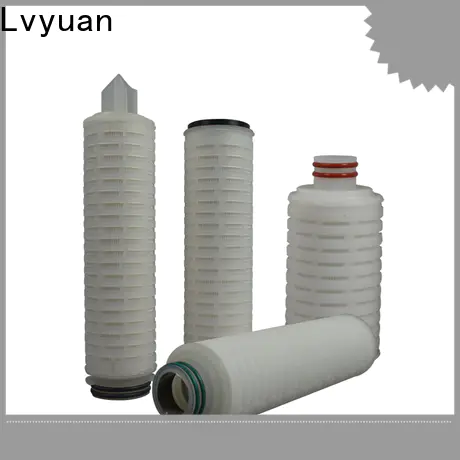 Lvyuan water pleated water filters manufacturer for organic solvents