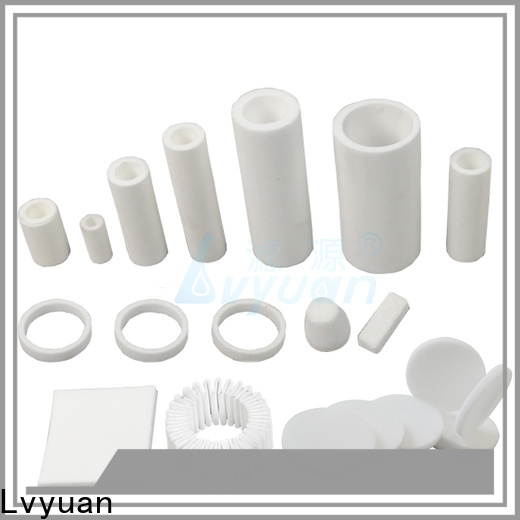 Lvyuan sintered plastic filter supplier for food and beverage