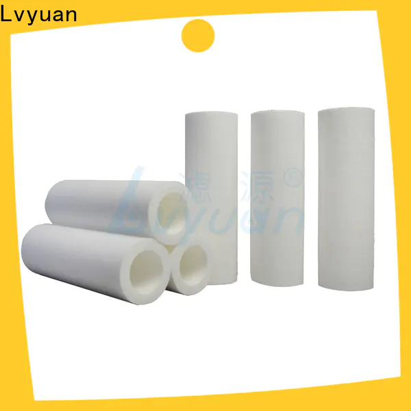 Lvyuan melt blown filter cartridge supplier for sea water desalination