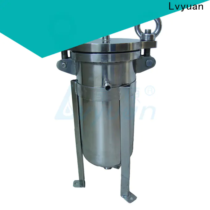 Lvyuan stainless steel cartridge filter housing with core for industry