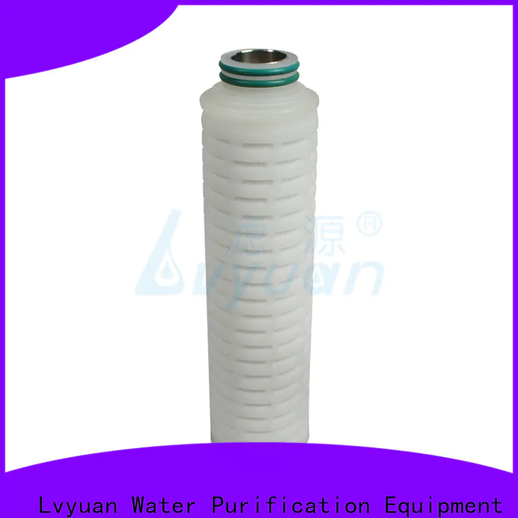 pes pleated filter element manufacturer for food and beverage