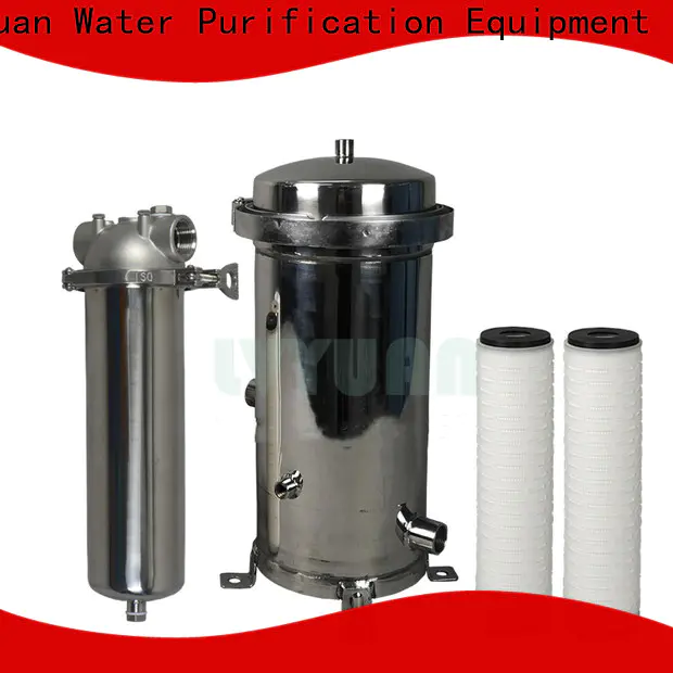 Lvyuan efficient stainless steel filter housing manufacturers housing for food and beverage