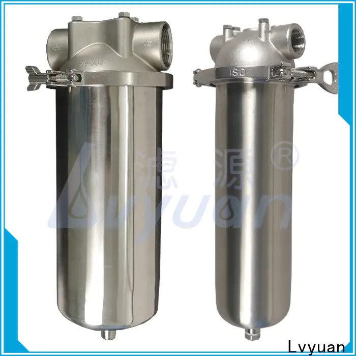 Lvyuan titanium ss filter housing with core for oil fuel