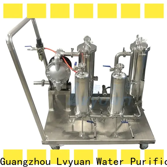 Lvyuan stainless water filter housing housing for food and beverage