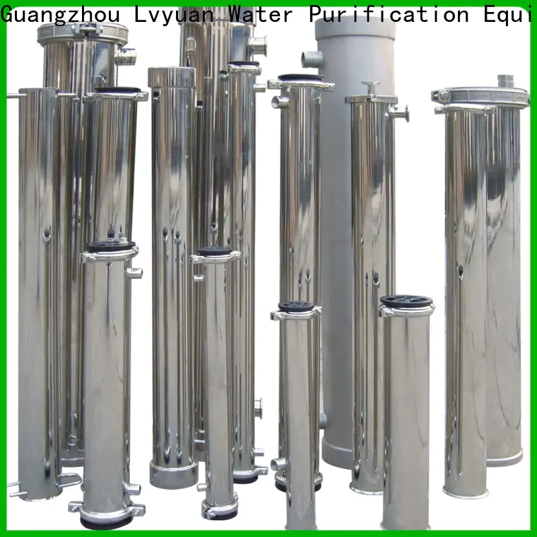 Lvyuan high end stainless steel filter housing with core for sea water desalination