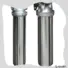 titanium ss filter housing manufacturers with fin end cap for sea water desalination