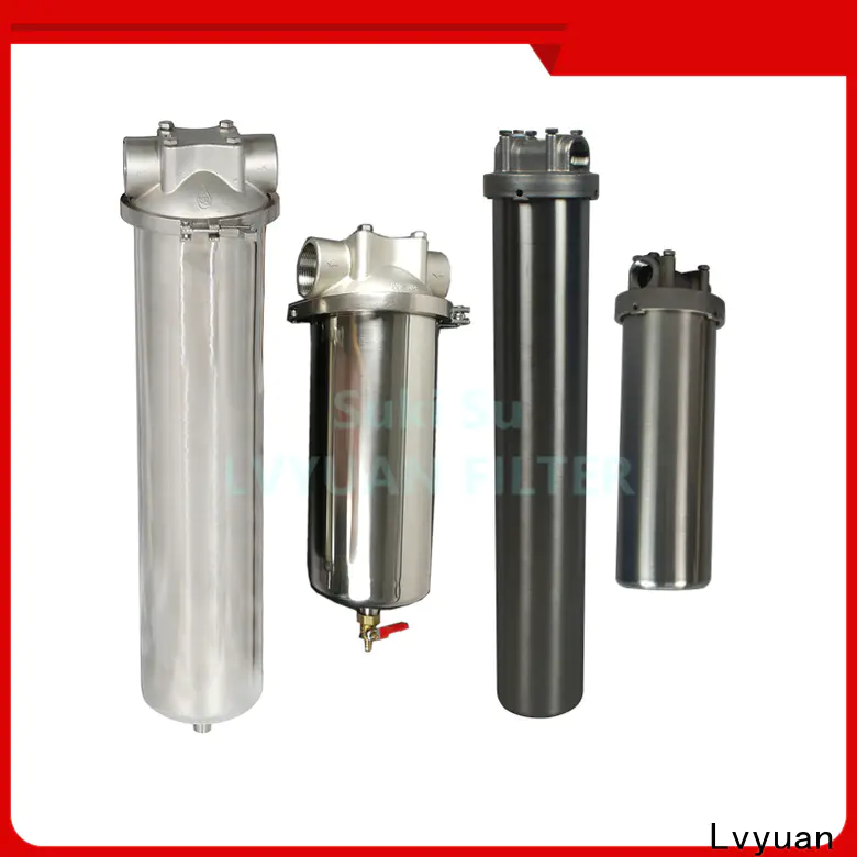 Lvyuan porous ss filter housing manufacturers with core for industry