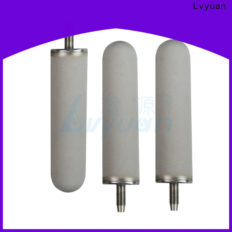 Lvyuan sintered powder metal filter rod for sea water desalination