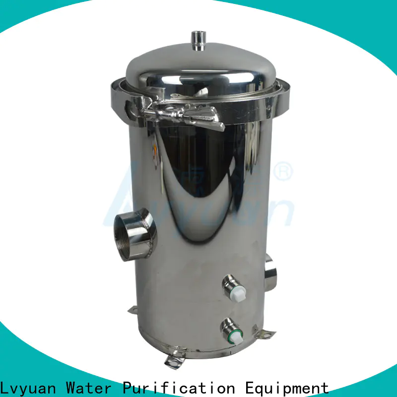 Lvyuan high end stainless steel filter housing manufacturers rod for oil fuel