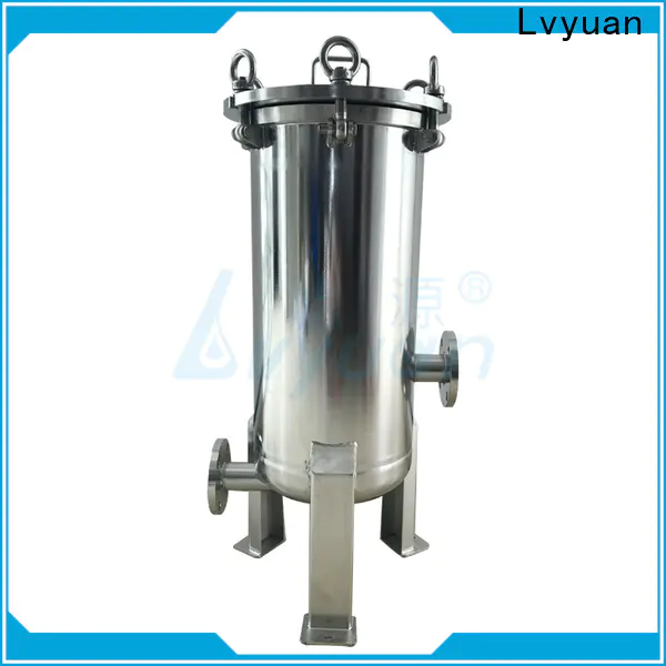 efficient stainless steel cartridge filter housing rod for food and beverage