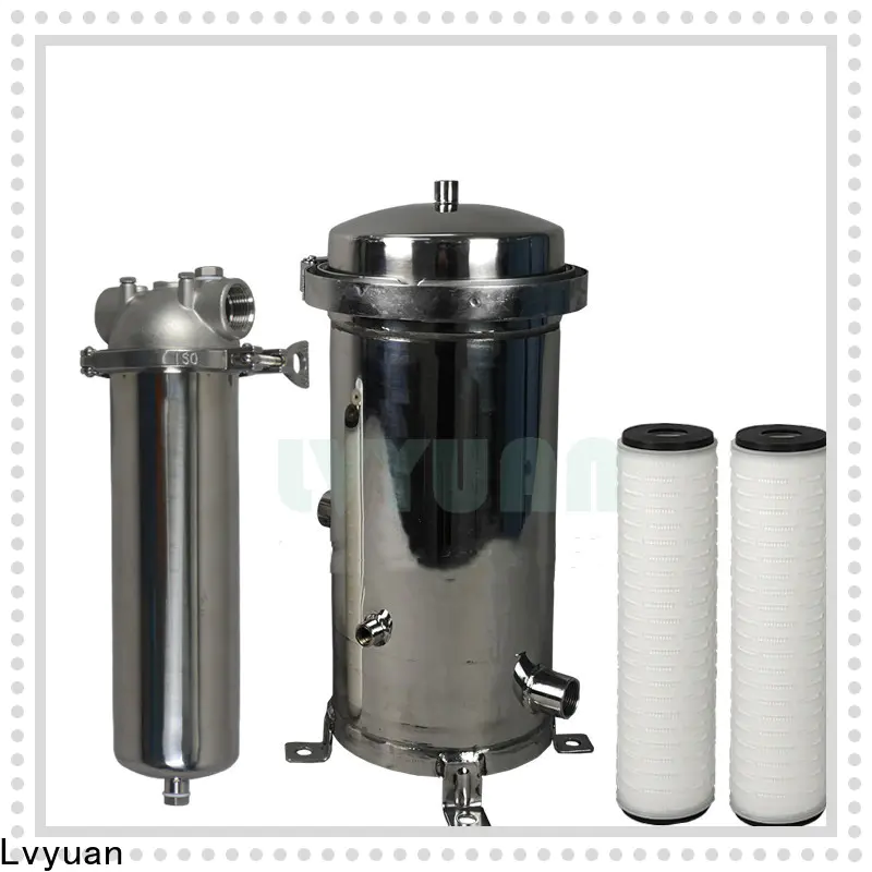 stainless steel filter water cartridge manufacturer for sea water desalination