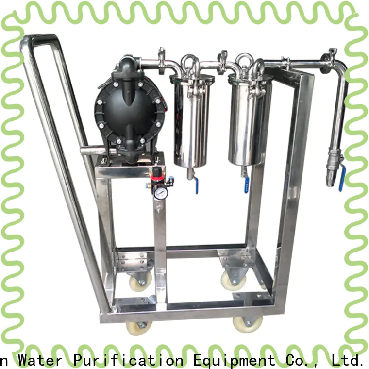Lvyuan best stainless filter housing with fin end cap for sea water desalination
