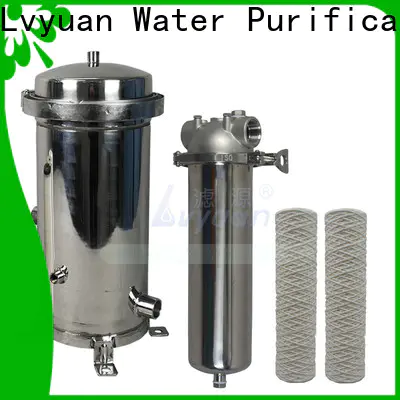 Lvyuan professional stainless filter housing housing for food and beverage