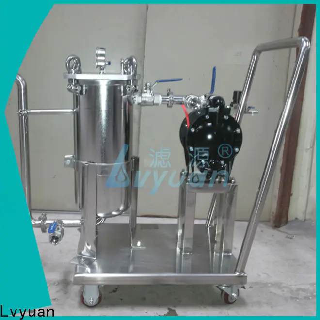 porous stainless steel filter housing manufacturers rod for sea water treatment