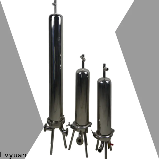 Lvyuan professional stainless steel water filter housing housing for sea water desalination