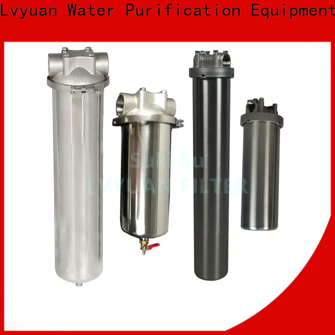 Lvyuan stainless steel cartridge filter housing rod for industry