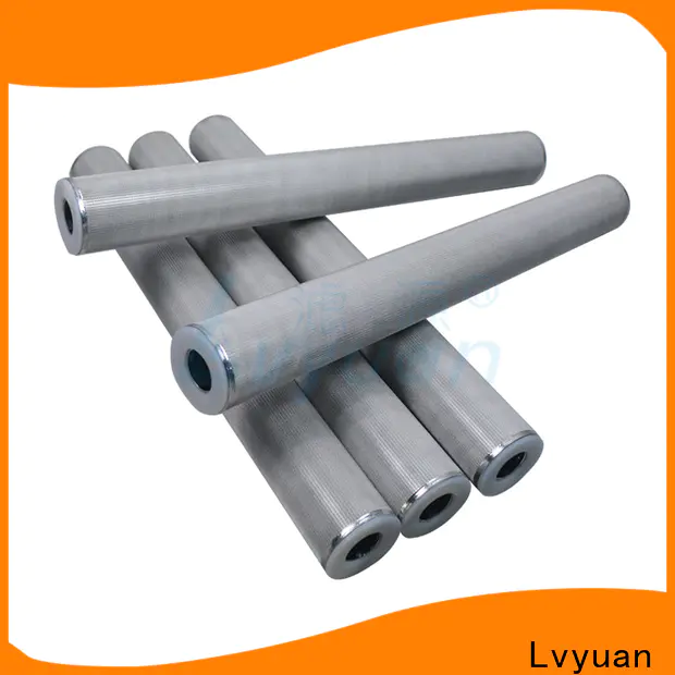 Lvyuan titanium sintered filter suppliers manufacturer for food and beverage