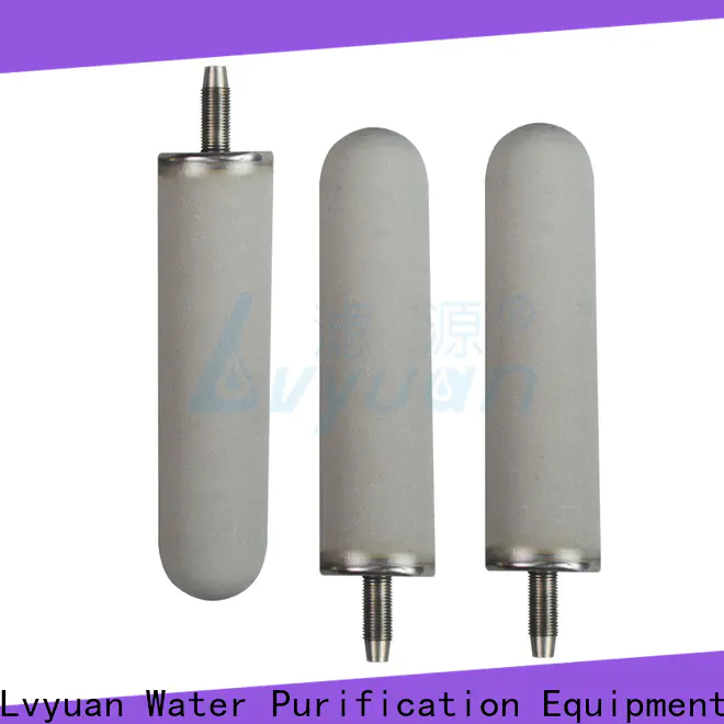 professional sintered carbon water filter rod for sea water desalination