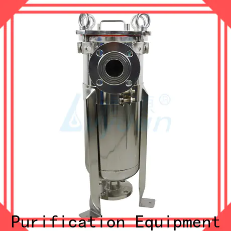 high end stainless water filter housing with core for oil fuel