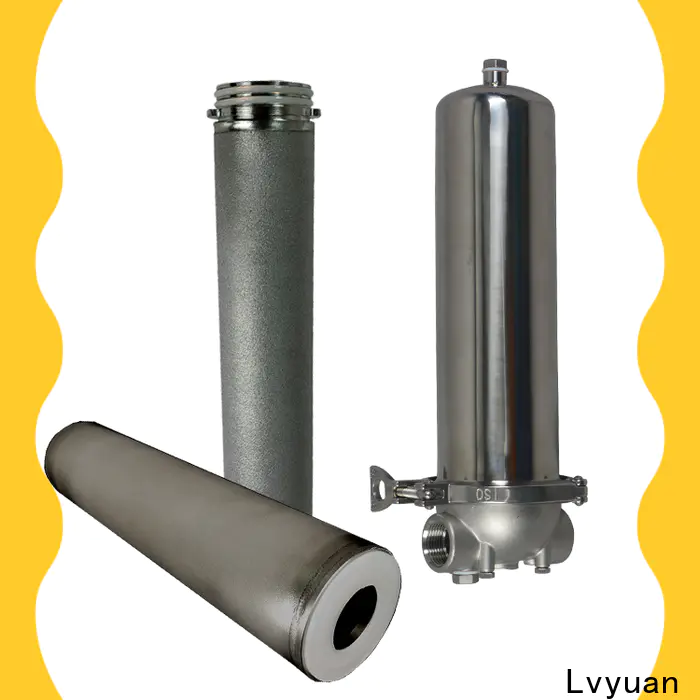 Lvyuan best stainless steel water filter housing rod for oil fuel