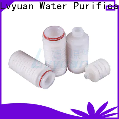 Lvyuan membrane pleated filter element supplier for liquids sterile filtration