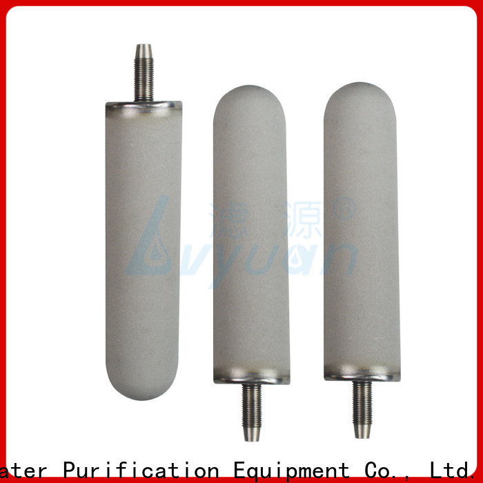activated carbon sintered powder ss filter manufacturer for food and beverage
