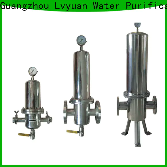 Lvyuan best stainless steel filter housing with core for food and beverage