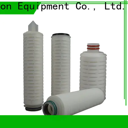 Lvyuan pleated filter cartridge suppliers with stainless steel for industry
